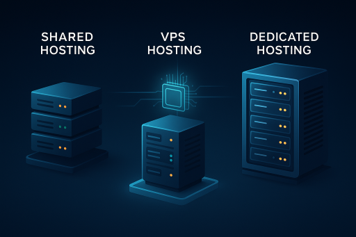 порівняння Shared VPS і Dedicated-хостингу