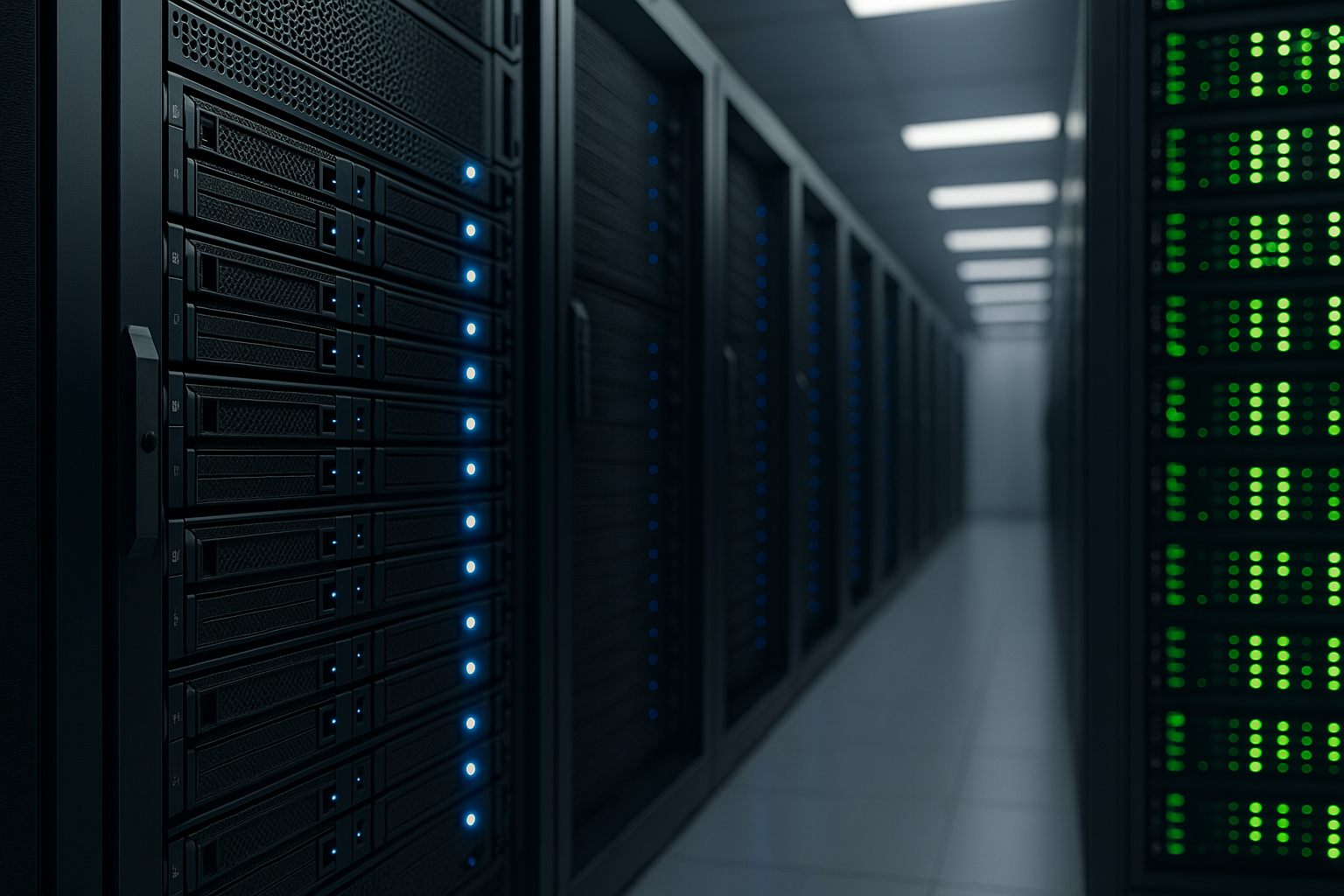 Інфраструктура та технічне обладнання хостингу — сервери, мережеве обладнання та дата-центри