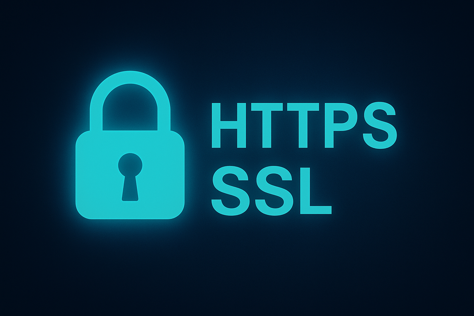 Темна серверна кімната з мережевим обладнанням — символ встановлення SSL-сертифіката на хостингу