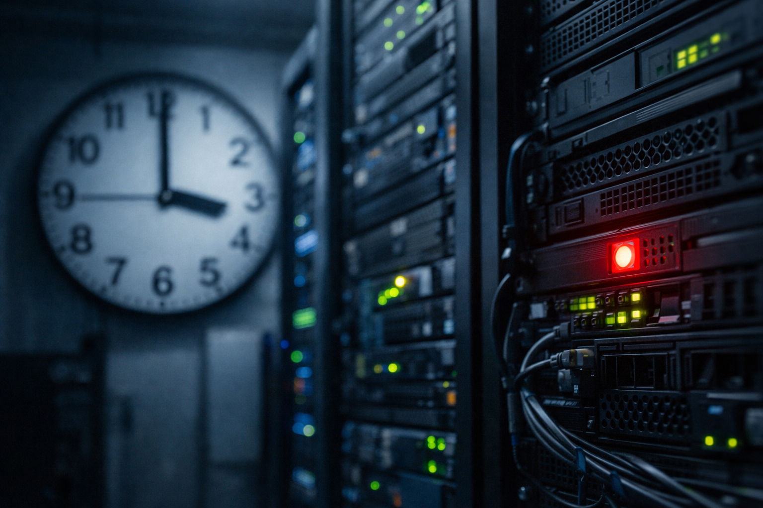 Серверна інфраструктура дата-центру — стабільність роботи та uptime хостингу