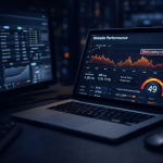 Аналіз продуктивності сайту на ноутбуці з показниками повільного завантаження