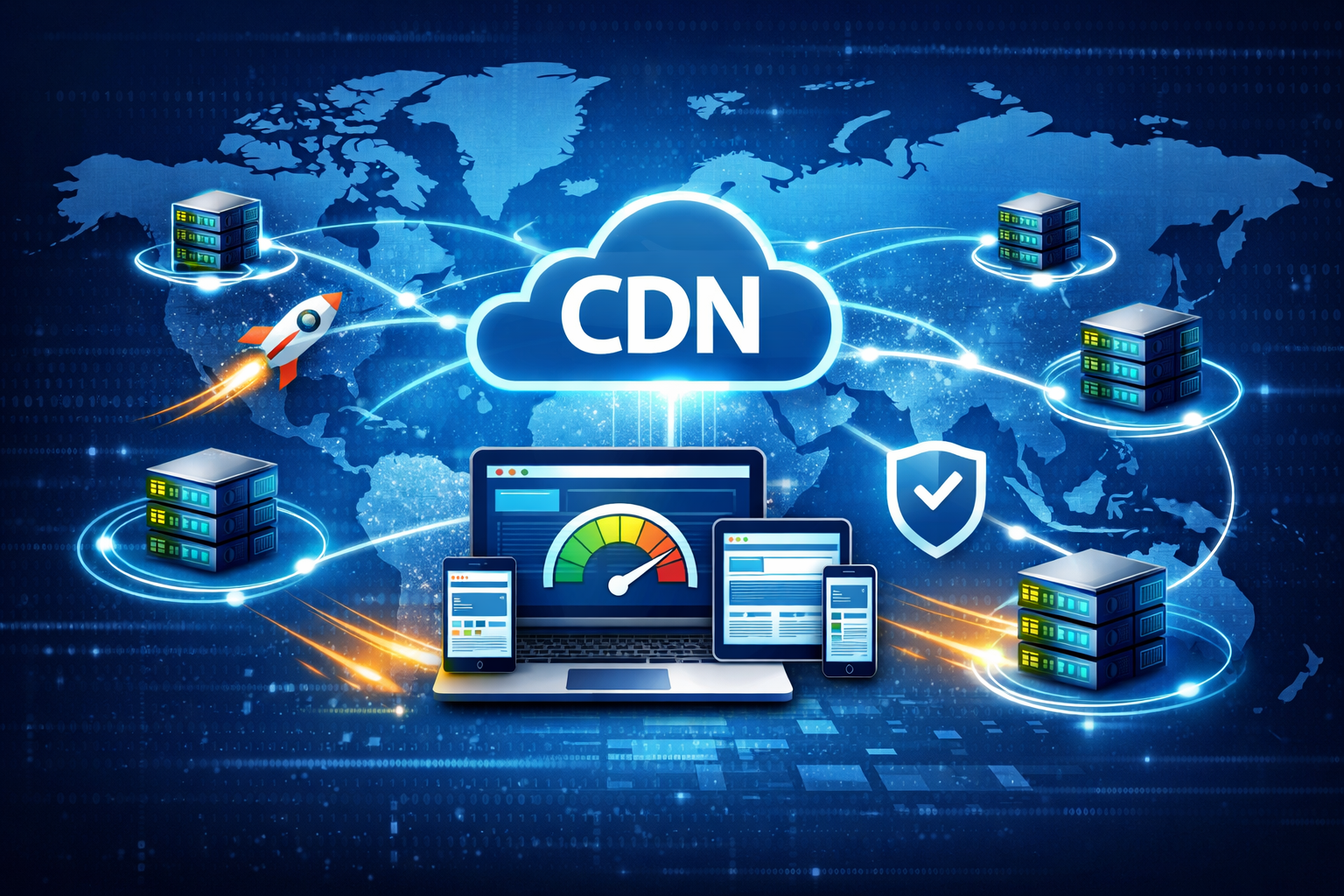 Що таке CDN і як працює мережа доставки контенту для прискорення сайту