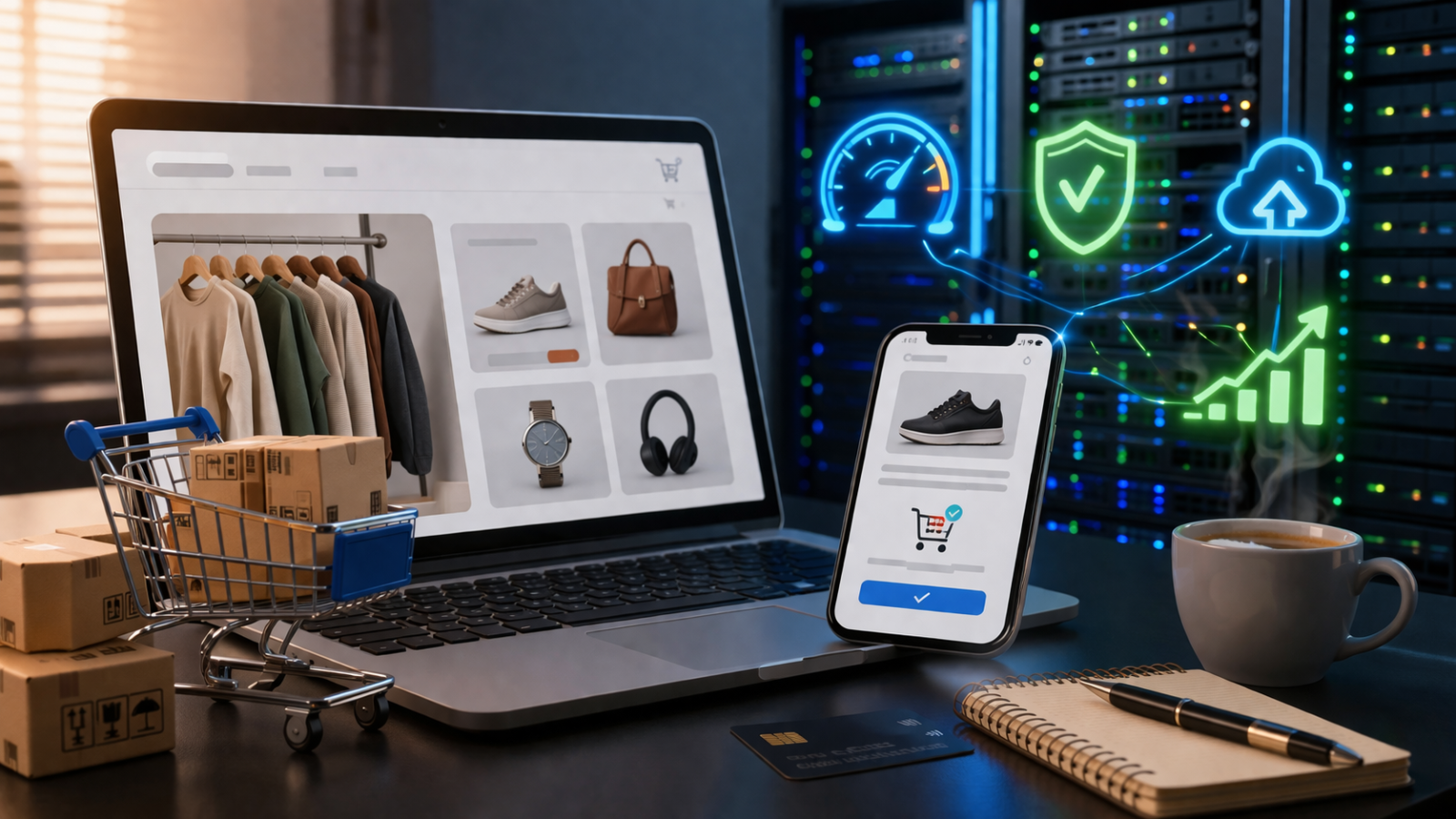 Як вибрати хостинг для інтернет-магазину та забезпечити швидкість і стабільність сайту